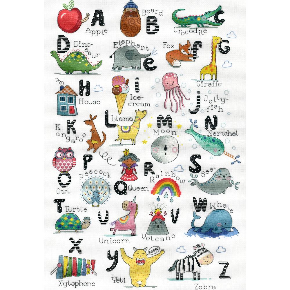 ABC Fun Counted Cross Stitch Kit
